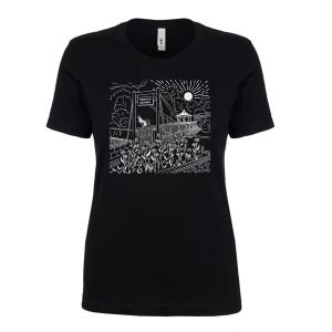 Arroyo Grande Bridge - Women's Tee Black