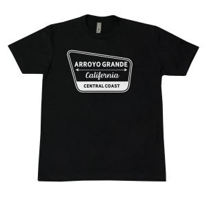 Arroyo Grande California - Men's Tee Black