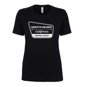 Arroyo Grande California - Women's Tee Black