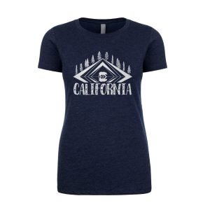 California Bear - Women's Dk Blue Tee