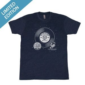 Boo Boo Records 45th Anniversary Tee - Dark Blue - Mens