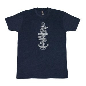 Central Coast Cities - Men's Dk Blue Tee