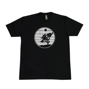 Joshua Tree Tee - Mens Black by FunkitApparel