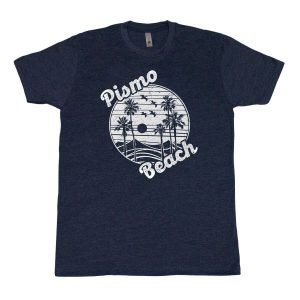 Pismo Vibes - Men's Tee Dark Blue