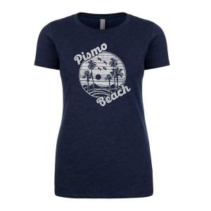 Pismo Vibes - Women's Tee Dark Blue