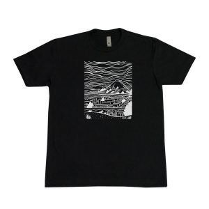 SLO Lines Tee by Scott Lakey Mens Black