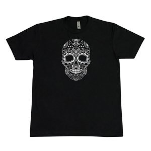 Sugar Skull - Men's Black Tee