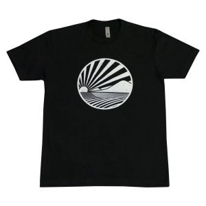 Sunset Vineyard - Men's Black Tee