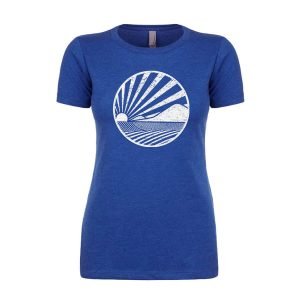 Sunset Vineyard – Women’s Blue Tee