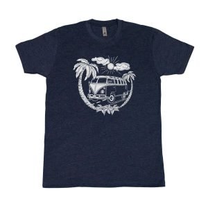 VW Bus - Men's Tee Dark Blue